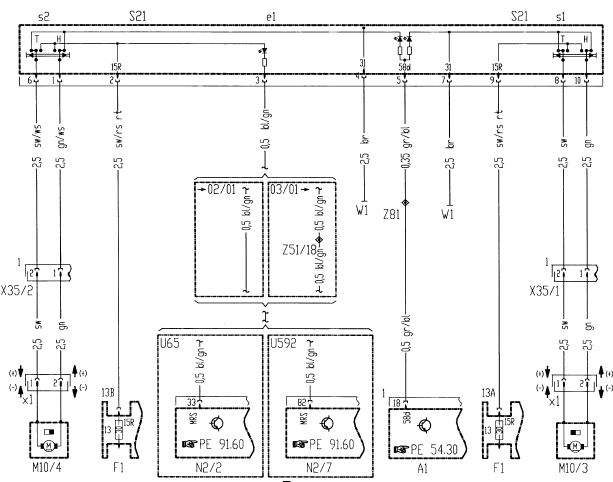 Lève-glace AV (PE72.29-P-2100-GC)