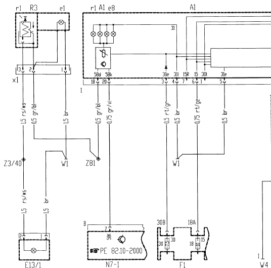 Eclairage intérieur (PE82.20-P-2000-GC)(1)