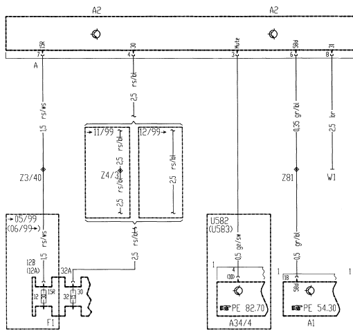 Autoradio (PE82.60-P-2000-GD)(1)