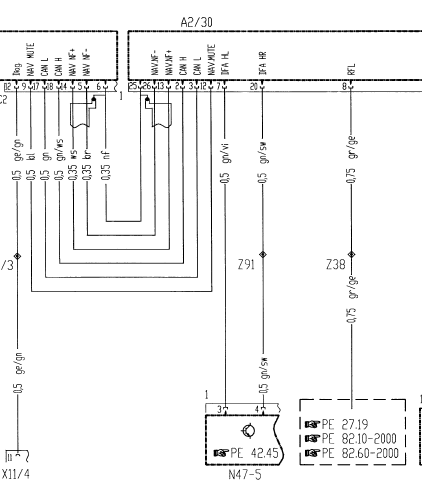 Système de navigation (APS) (PE82.61-P-2000-GD)(5)