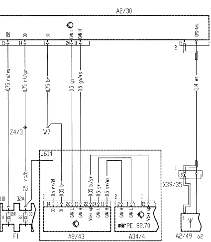 Système de navigation (APS) (PE82.61-P-2000-GD)(6)