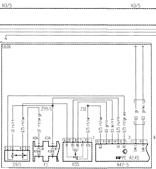 Système d’injection d’essence et d’allumage MSM (PE07.53-P-2000-GE)(2)