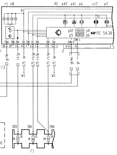 Programme électronique du comportement dynamique ESP (PE42.45-P-2000-GD)(6)