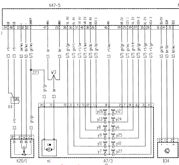 Programme électronique du comportement dynamique ESP (PE42.45-P-2000-GC)(1)