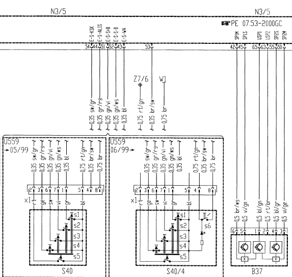 Système d’injection d’essence et d’allumage MSM (PE07.53-P-2000-GE)(5)