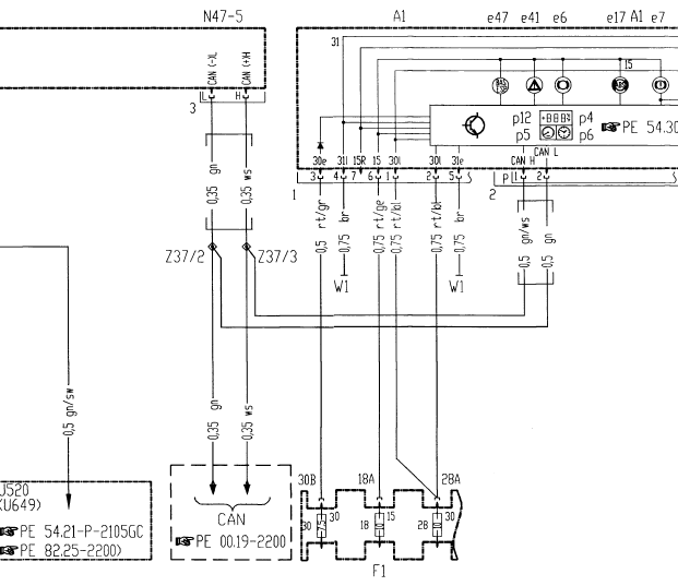 Programme électronique du comportement dynamique ESP (PE42.45-P-2000-GE)(6)