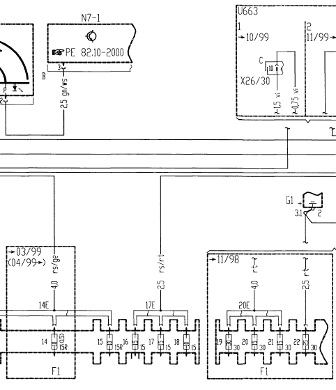 Boîte à fusibles et à relais (F1) (PE54.15-P-2000-GC)(2)