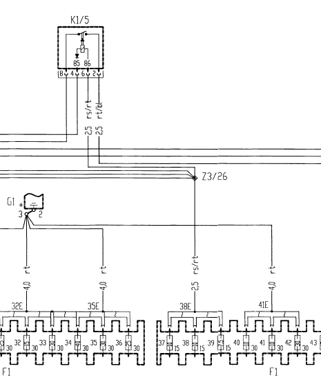 Boîte à fusibles et à relais (F1) (PE54.15-P-2000-GC)(4)