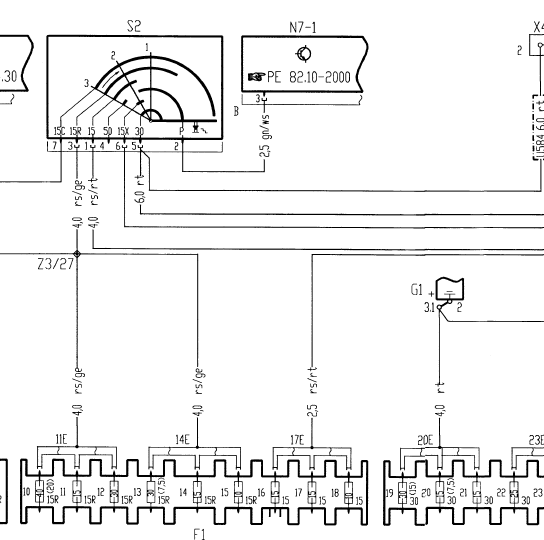 Boîte à fusibles et à relais (F1) (PE54.15-P-2000-GD)(2)
