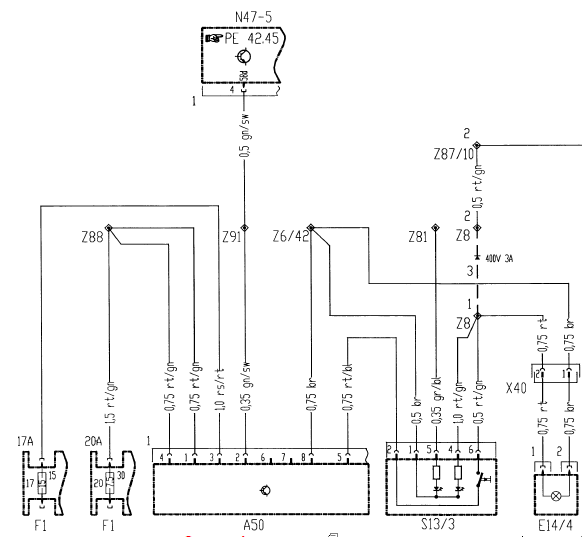 Calculateur multifonctions pour véhicules spéciaux (MSS) (PE54.21-P-2105-GC)(1)