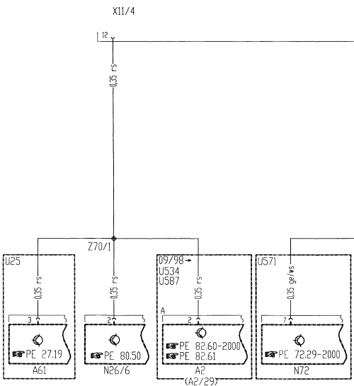 Connecteur de diagnostic et prise de diagnostic (PE54.22-P-2000-GC)(1)