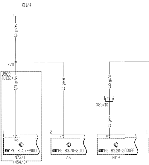 Connecteur de diagnostic et prise de diagnostic (PE54.22-P-2000-GD)(2)