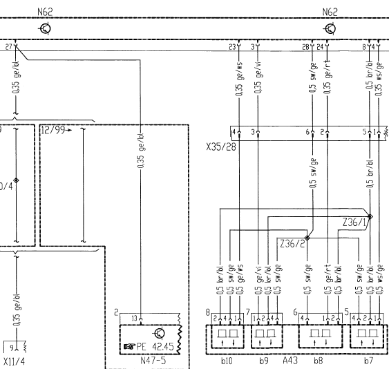 Système Parktronic (PTS) (PE54.65-P-2000-GC)(2)