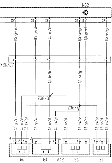 Système Parktronic (PTS) (PE54.65-P-2000-GC)(4)