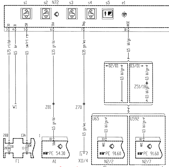 Lève-glace AV et AR (PE72.29-P-2000-GC)(1)